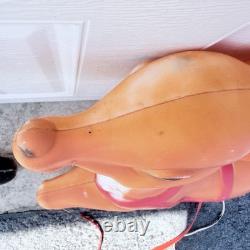 Vintage Empire Blow Mold Reindeer 36 Replacement for Santa's Sleigh READ