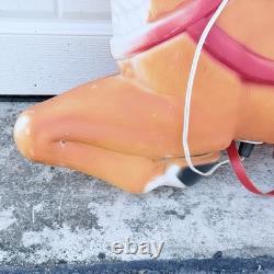 Vintage Empire Blow Mold Reindeer 36 Replacement for Santa's Sleigh READ