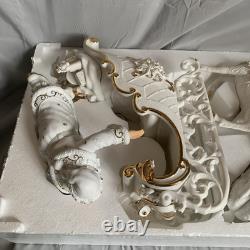 Vintage Grandeur Noel Porcelain Christmas Ensemble Collector's Edition NIB Mint