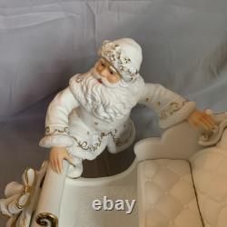 Vintage Grandeur Noel Porcelain Christmas Ensemble Collector's Edition NIB Mint