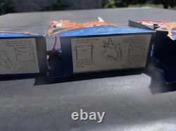 Vintage Hallmark 1940s Pop Out Santa, Sleigh With Reindeer. Complete Good Cond