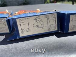 Vintage Hallmark 1940s Pop Out Santa, Sleigh With Reindeer. Complete Good Cond