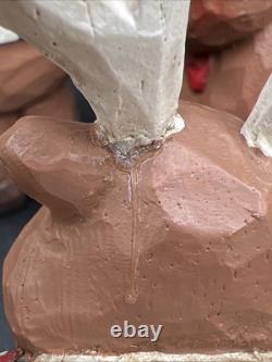 Vintage Limited Edition EDDIE WALKER Santa, Sleigh, Reindeer UP, UP & AWAY