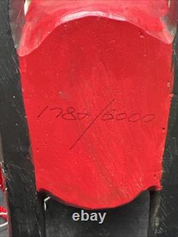 Vintage Limited Edition EDDIE WALKER Santa, Sleigh, Reindeer UP, UP & AWAY