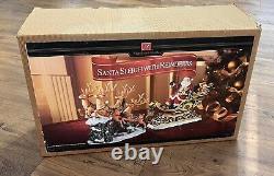 Vintage Members Mark Santa Sleigh with Reindeers Christmas Centerpiece Decor