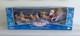 Vintage Memory Lane Rudolph Santa's Sleigh & Reindeer Team Playset