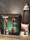 Vintage Motion Lava Lamp X Mas Snowman Santa Sleigh Reindeer (as Is)