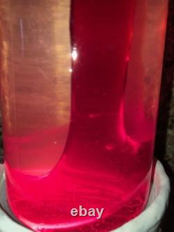 Vintage Motion Lava lamp X Mas Snowman Santa Sleigh Reindeer (AS IS)