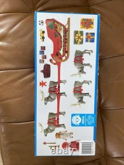 Vintage Playmobil 3604 Santa's Magic Sleigh Christmas Set Santa Reindeer Germany