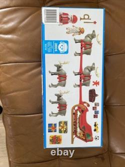 Vintage Playmobil 3604 Santa's Magic Sleigh Christmas Set Santa Reindeer Germany