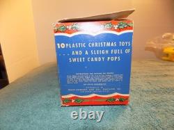 Vintage Santa's Candy Express Santa's Sleigh and Eight Reindeer Sears & Roebuck