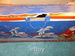 Vintage Santa's Candy Express Santa's Sleigh and Eight Reindeer Sears & Roebuck