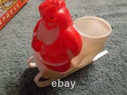 Vintage Santa's Candy Express Santa's Sleigh and Eight Reindeer Sears & Roebuck