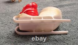 Vintage Santa's Candy Express Santa's Sleigh and Eight Reindeer Sears & Roebuck