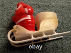Vintage Santa's Candy Express Santa's Sleigh and Eight Reindeer Sears & Roebuck