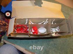 Vintage Santa's Candy Express Santa's Sleigh and Eight Reindeer Sears & Roebuck
