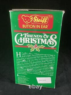 Vintage Steiff Friends of Christmas Bear Santa Sleigh Reindeer Made West Germany