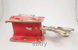 Vtg 1950's Whitman's Santa Reindeer Sleigh Promotional Christmas Dolly Toy Co