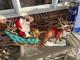 Vtg 1998 Special Times Santa Sleigh Reindeer Lights Moves Sounds See Video Read