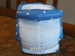 Vtg 7Pc. Kimple Mold Reindeer Sleigh Figurines Set Hand Painted Christmas FREESH