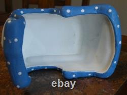 Vtg 7Pc. Kimple Mold Reindeer Sleigh Figurines Set Hand Painted Christmas FREESH