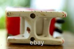 Vtg Relco Japan Santa Sleigh 2 Reindeer Christmas Figurines MCM Original Box