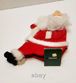 Woolworth Sleigh Santa Reindeer Wooden Folds Down Vintage Christmas Japan