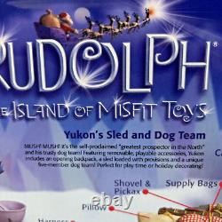 Yukon's Sled and Dog Team Rudolph &The Island Of Misfit Toys 2002 memory lane